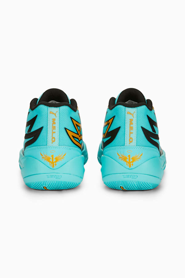 MB.02 Basketball Shoes Youth, Elektro Aqua, extralarge-GBR