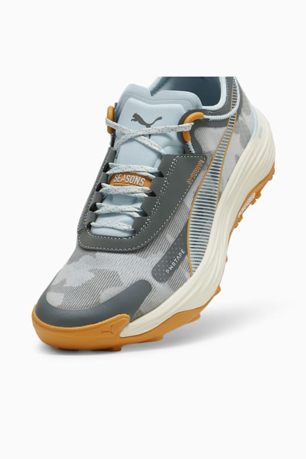 Voyage NITRO™ 3 Men's Trail Running Shoes, Mineral Gray-Turquoise Surf-Ginger Tea, extralarge