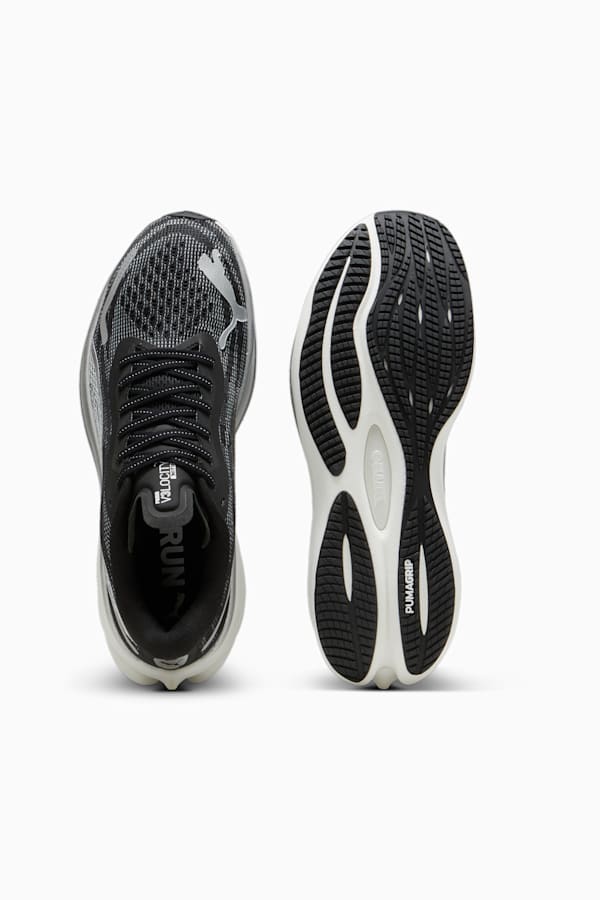 Velocity NITRO™ 3 Men's Running Shoes, PUMA Black-PUMA White-PUMA Silver, extralarge