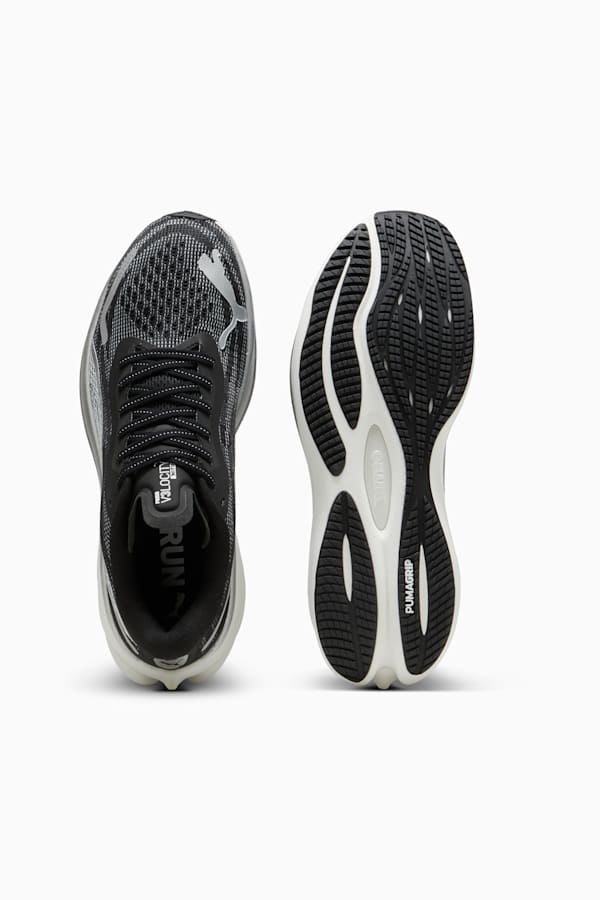 Velocity NITRO™ 3 Men's Running Shoes, PUMA Black-PUMA White-PUMA Silver, extralarge