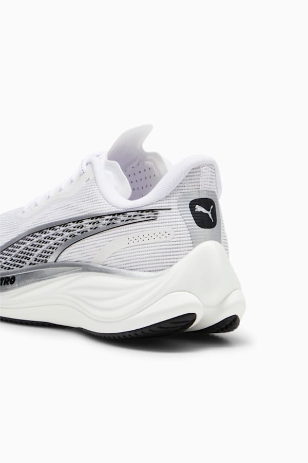Velocity NITRO™ 3 Men's Running Shoes, PUMA White-PUMA Silver-PUMA Black, extralarge