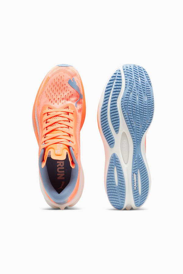 Velocity NITRO™ 3 Men's Running Shoes, Neon Citrus-PUMA Silver-Dewdrop, extralarge