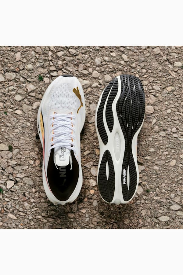 VELOCITY NITRO™ 3 Running Shoes Men, PUMA White-Sun Stream, extralarge