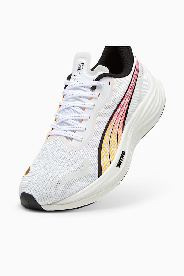 VELOCITY NITRO™ 3 Running Shoes Men, PUMA White-Sun Stream, extralarge