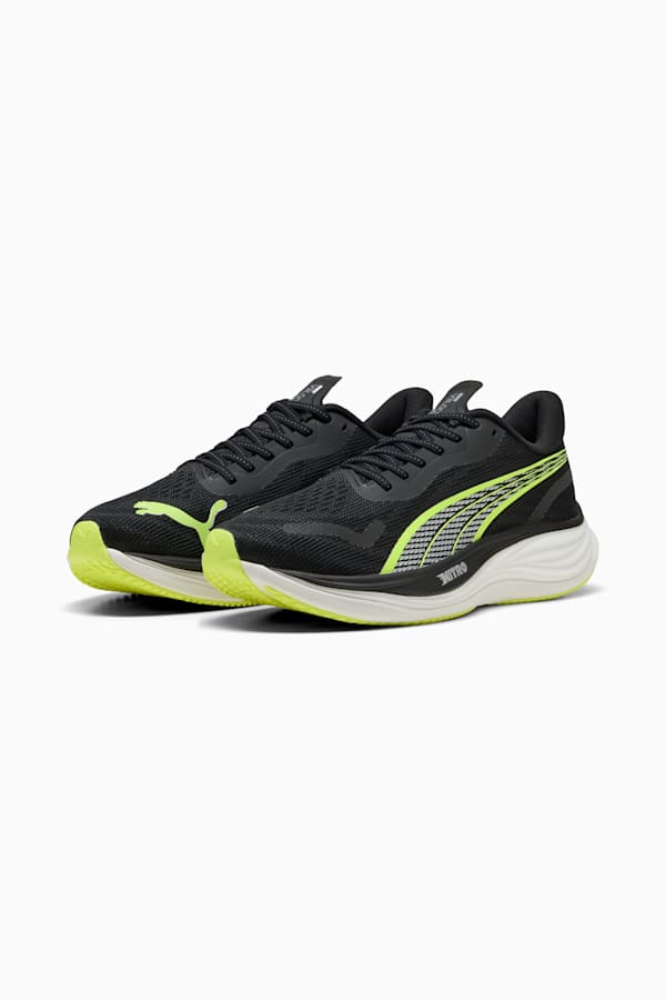 VELOCITY NITRO™ 3 Running Shoes Men, PUMA Black-Yellow Alert, extralarge