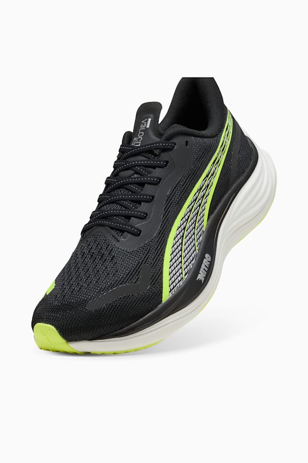 VELOCITY NITRO™ 3 Running Shoes Men, PUMA Black-Yellow Alert, extralarge