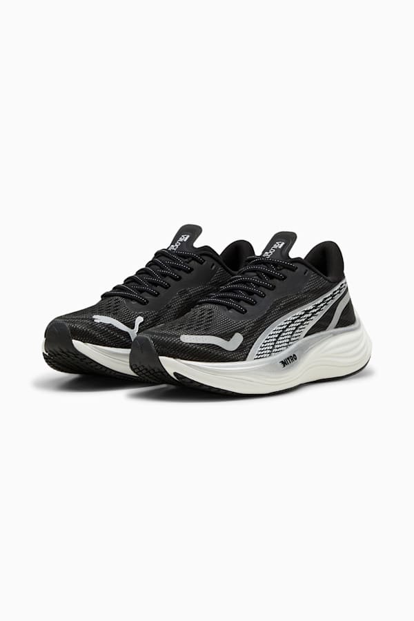 VELOCITY NITRO™ 3 Running Shoes Women, PUMA Black-PUMA Silver-PUMA White, extralarge