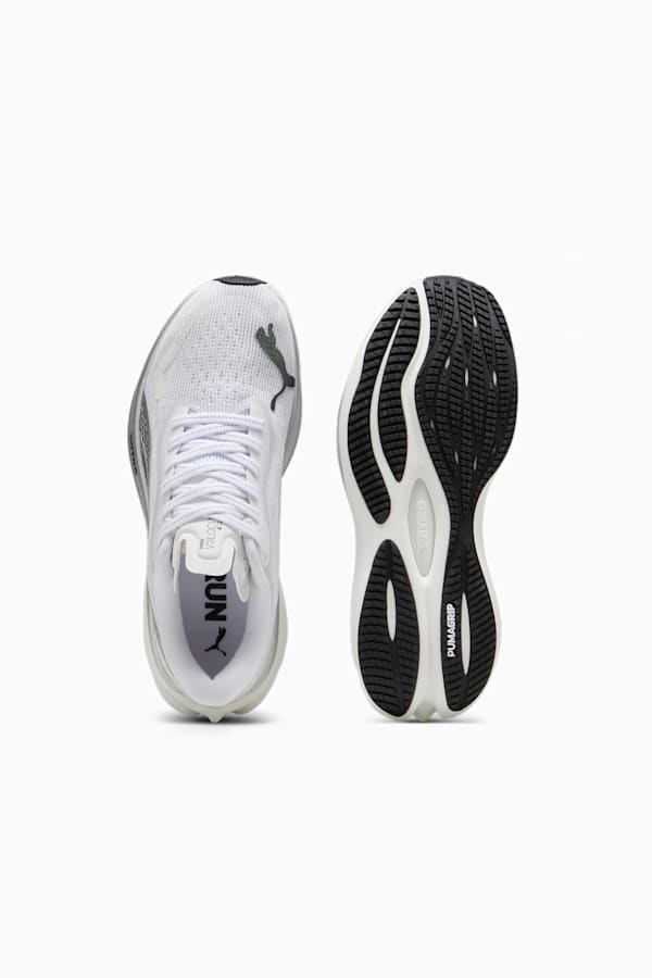 Velocity NITRO™ 3 Women's Running Shoes, PUMA White-PUMA Silver-PUMA Black, extralarge