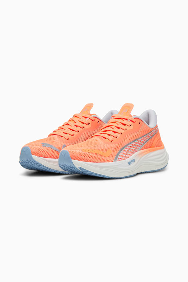 VELOCITY NITRO™ 3 Running Shoes Women, Neon Citrus-PUMA Silver-Silver Mist, extralarge