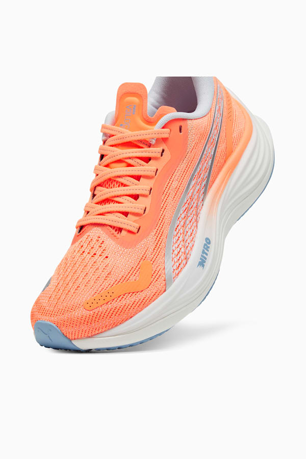 VELOCITY NITRO™ 3 Running Shoes Women, Neon Citrus-PUMA Silver-Silver Mist, extralarge