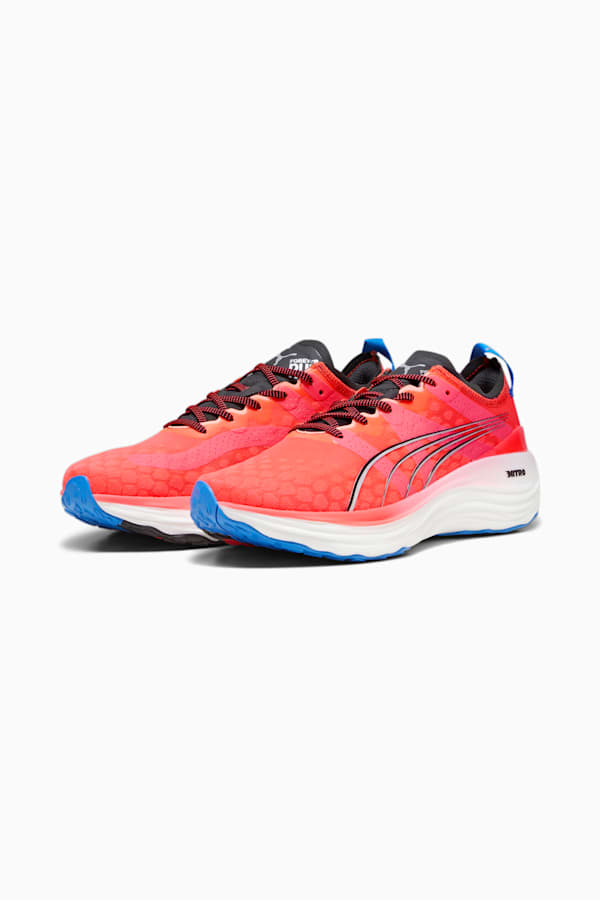 ForeverRun NITRO Men's Running Shoes, Fire Orchid-PUMA Black-Ultra Blue, extralarge