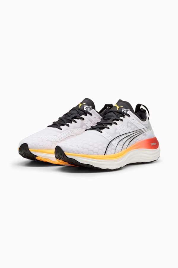 ForeverRun NITRO™ Men's Running Shoes, PUMA White-Sun Stream-Sunset Glow, extralarge