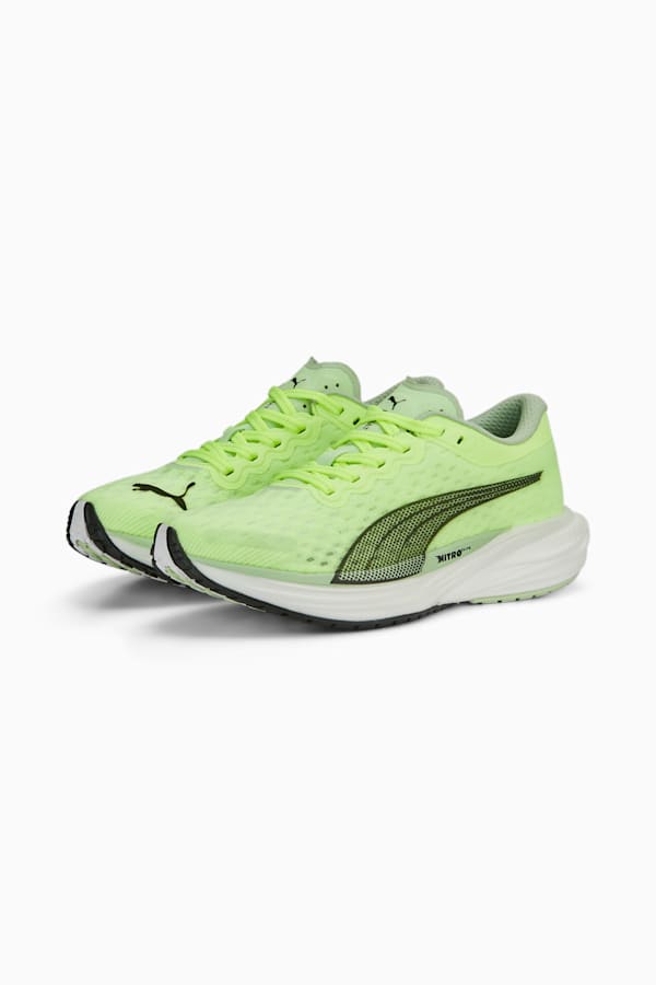 Deviate NITRO 2 Run 75 Running Shoes Women, Fast Yellow-Light Mint, extralarge