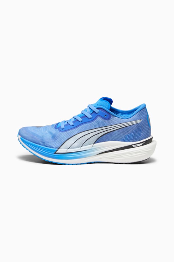 Deviate NITRO Elite 2 Men's Running Shoes, Fire Orchid-Ultra Blue-PUMA White, extralarge