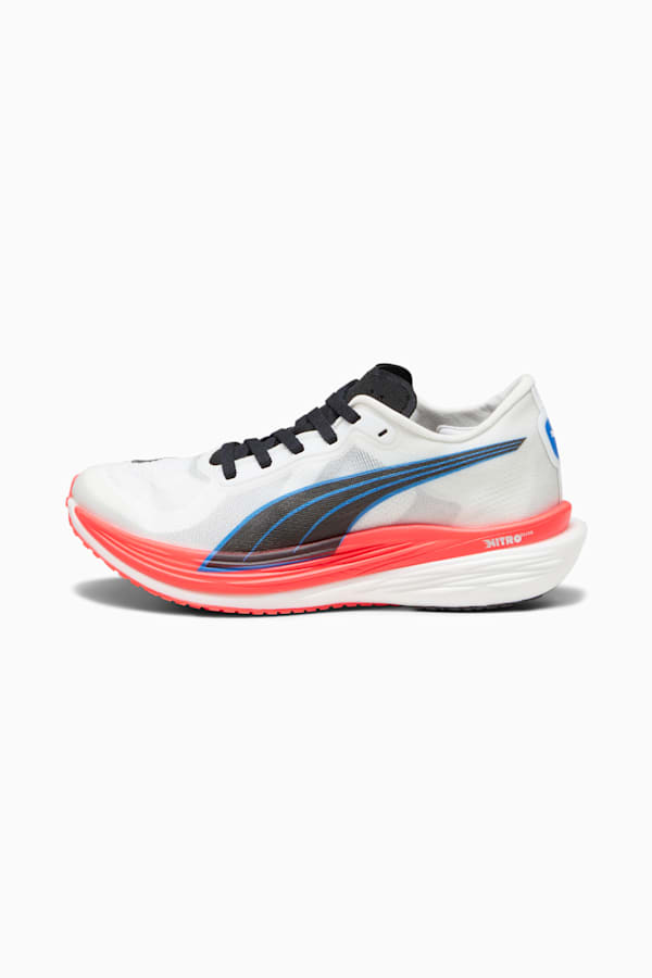 Deviate NITRO Elite 2 Women's Running Shoes, PUMA White-Fire Orchid-Ultra Blue-PUMA Black, extralarge