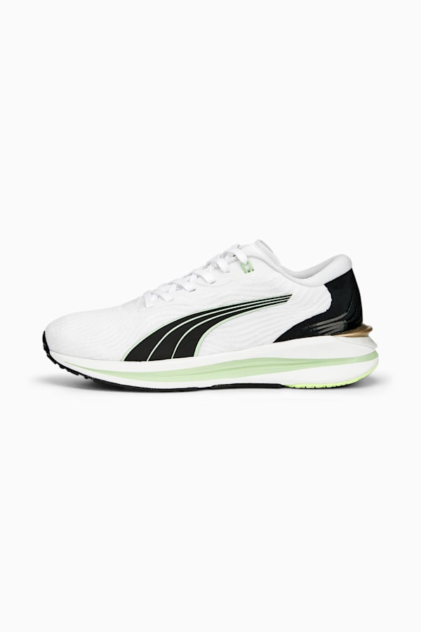 Electrify NITRO 2 Run 75 Running Shoes Women, PUMA White-PUMA Black-Light Mint, extralarge
