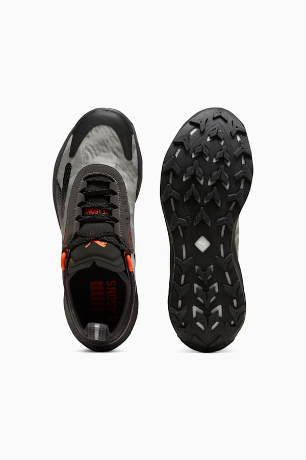 Voyage NITRO™ 3 Gore-Tex® Men's Trail Running Shoes, Dark Coal-Flame Flicker, extralarge