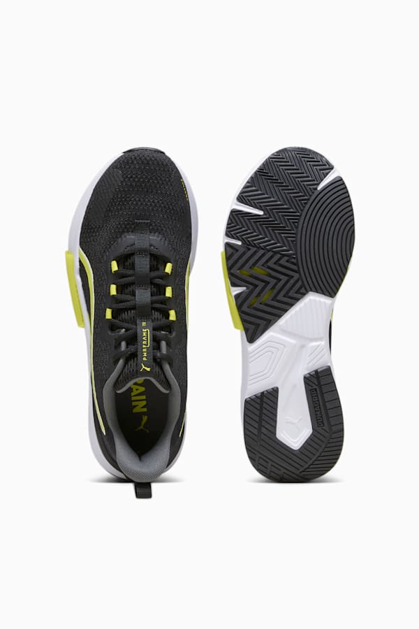 PWRFrame TR 2 Men's Training Shoes, PUMA Black-Yellow Burst-PUMA White, extralarge