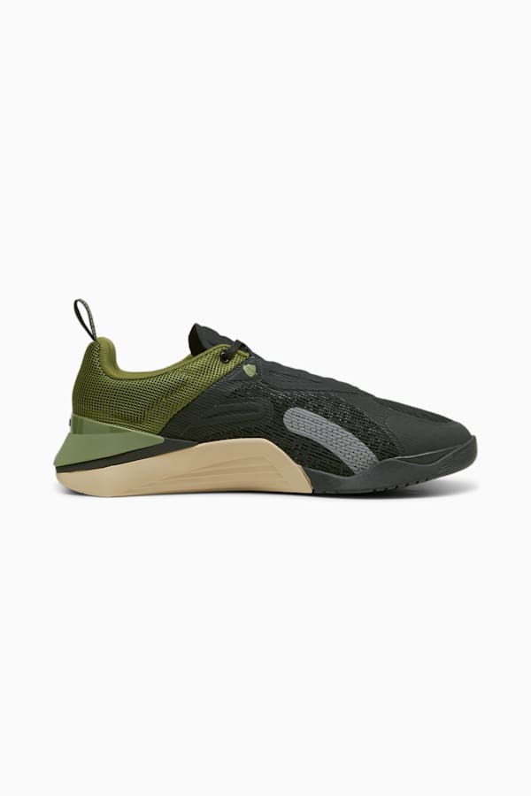 Fuse 3.0 Men's Training Shoes, PUMA Black-Cool Dark Gray-Olive Green-Putty, extralarge