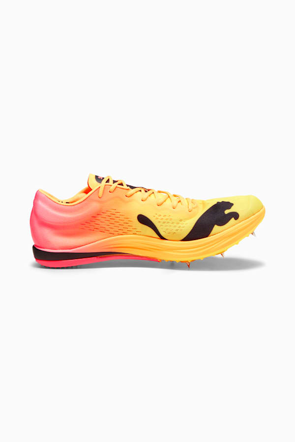 evoSPEED Long Distance Nitro Elite+ Track and Field Shoes, Sun Stream-Sunset Glow-PUMA Black, extralarge