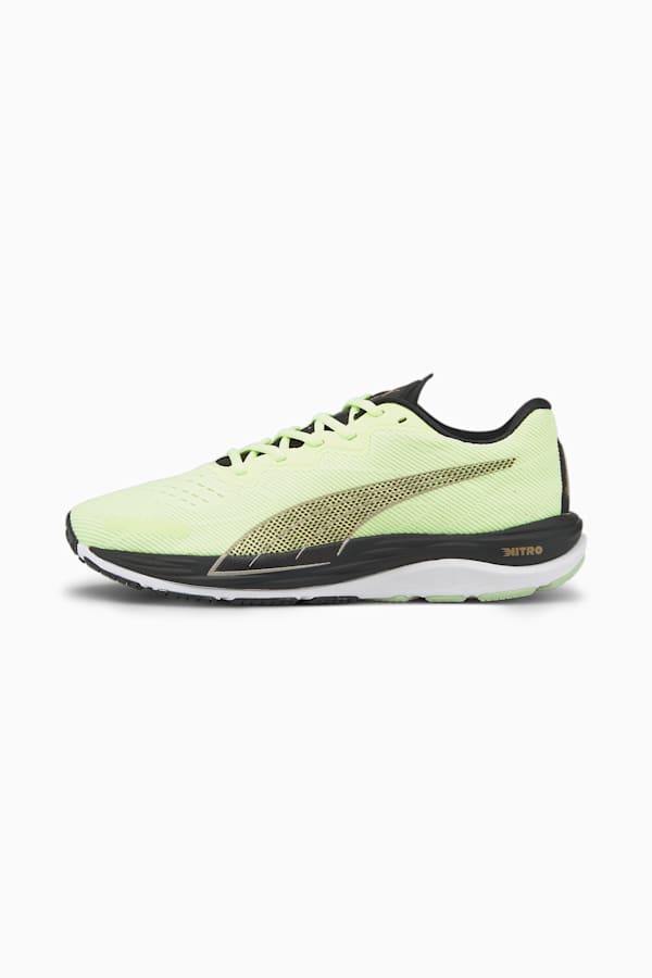 Velocity NITRO 2 Run 75 Running Shoes Men, Fast Yellow-PUMA Black, extralarge