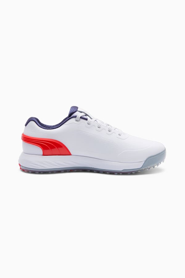 Alphacat Nitro Golf Shoes Men, PUMA White-For All Time Red-PUMA Navy, extralarge-GBR
