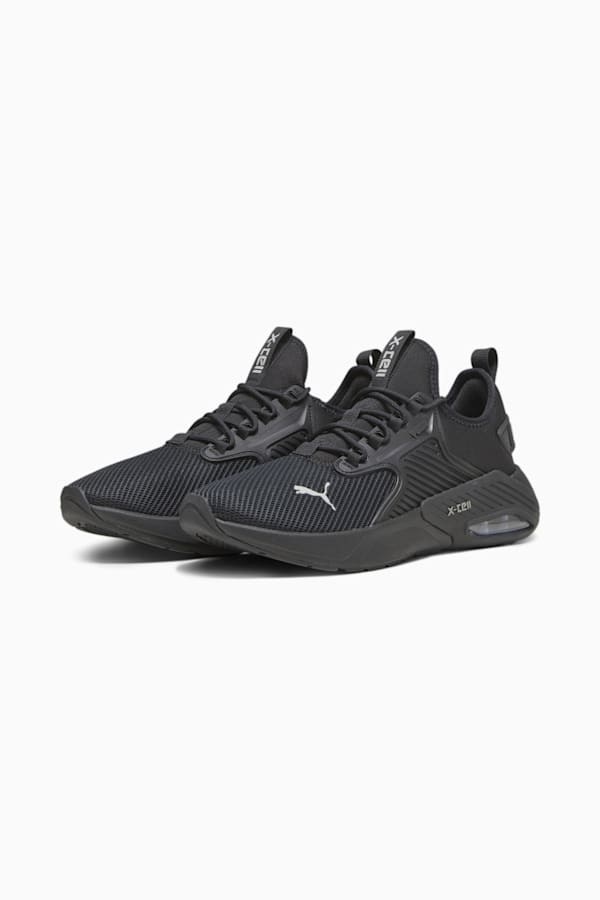 X-Cell Nova Running Shoes, PUMA Black-Concrete Gray, extralarge-GBR