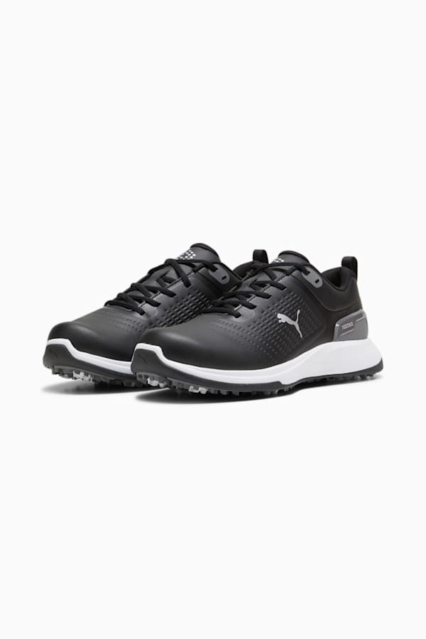 Grip Fusion Flex Men's Golf Shoes, PUMA Black-Slate Sky, extralarge-GBR