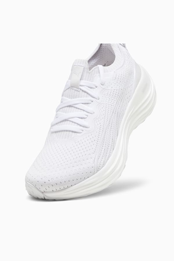 ForeverRun NITRO Knit Women's Running Shoes, PUMA White-Feather Gray, extralarge