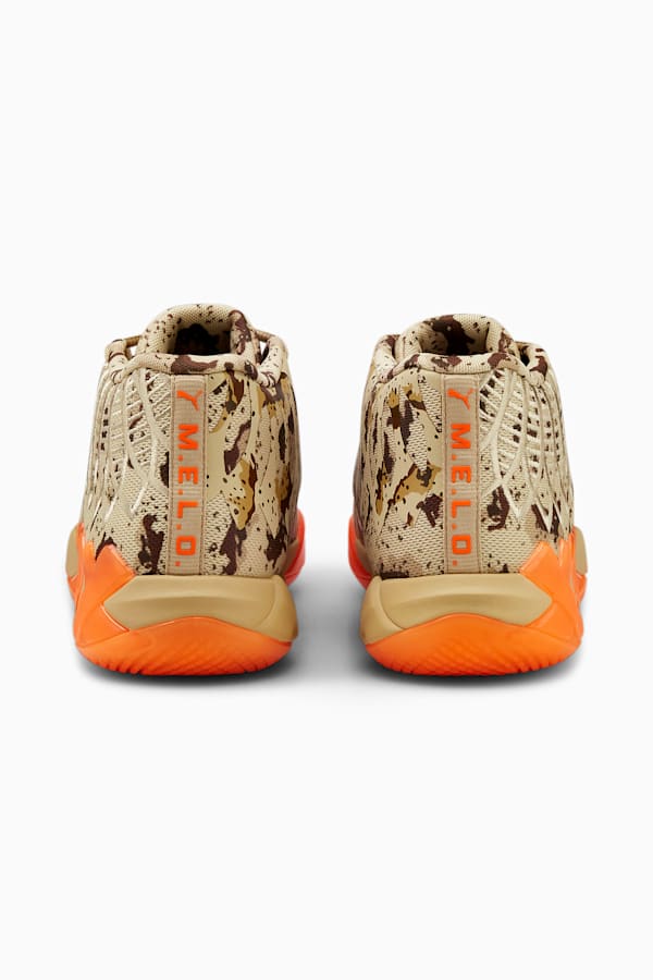 MB.01 Digital Camo Basketball Shoes, Pale Khaki-Ultra Orange, extralarge