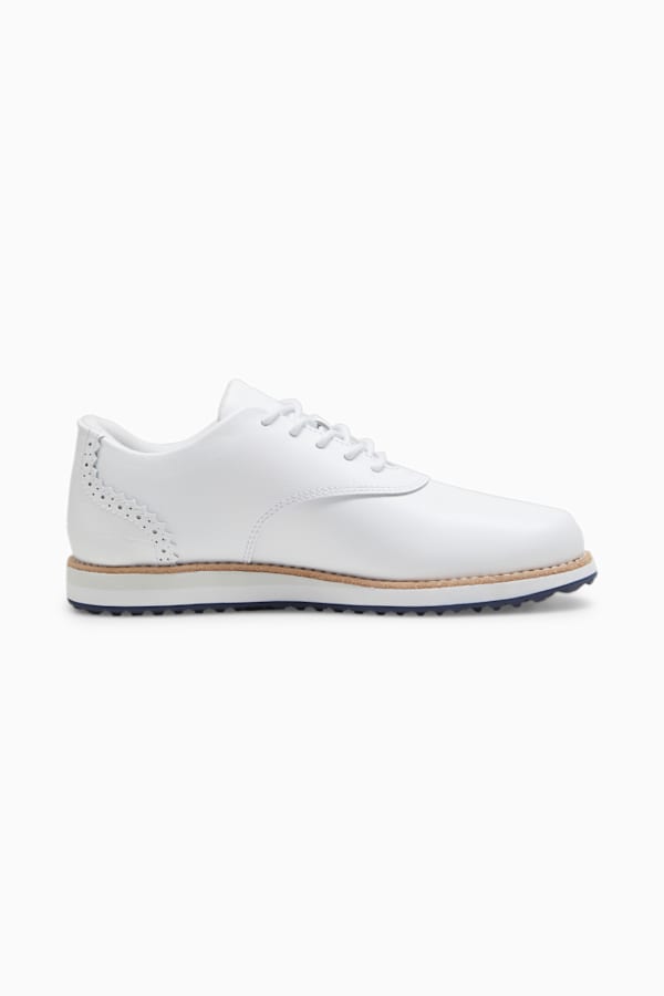 PUMA Avant Women's Golf Shoes, PUMA White-Deep Navy-Sand Dune, extralarge
