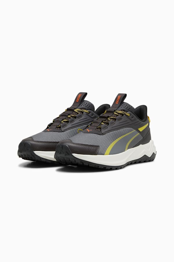 Extend Lite Trail Running Shoes, Flat Medium Gray-Flat Dark Gray, extralarge-GBR