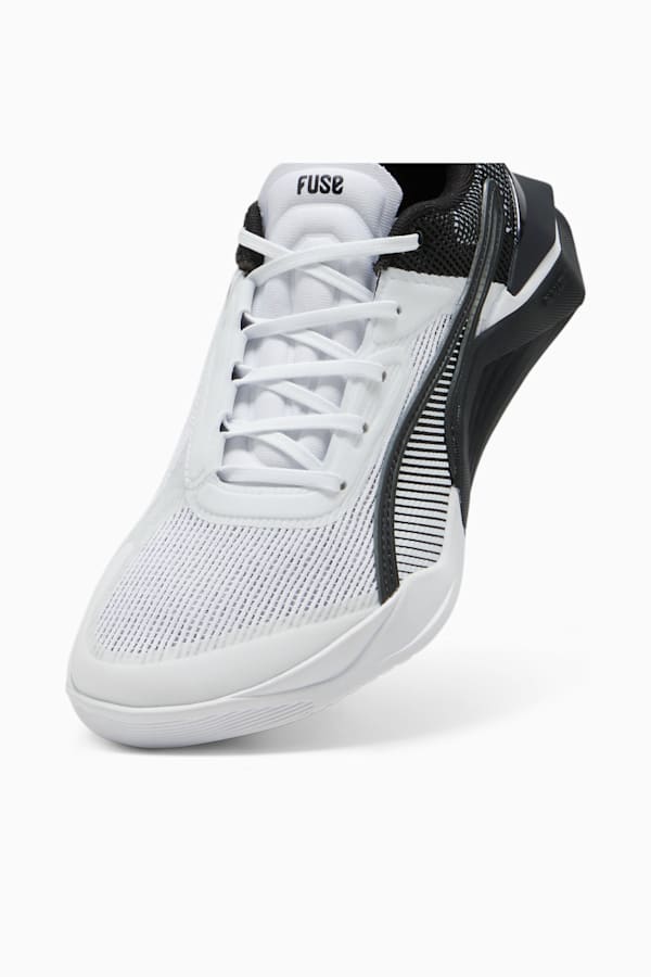 Fuse 3.0 Women's Training Shoes, PUMA White-PUMA Black, extralarge