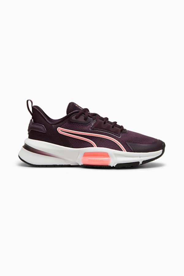 PWRFrame TR 3 Training Shoes Women, Midnight Plum-Vapor Gray-Sunset Glow, extralarge