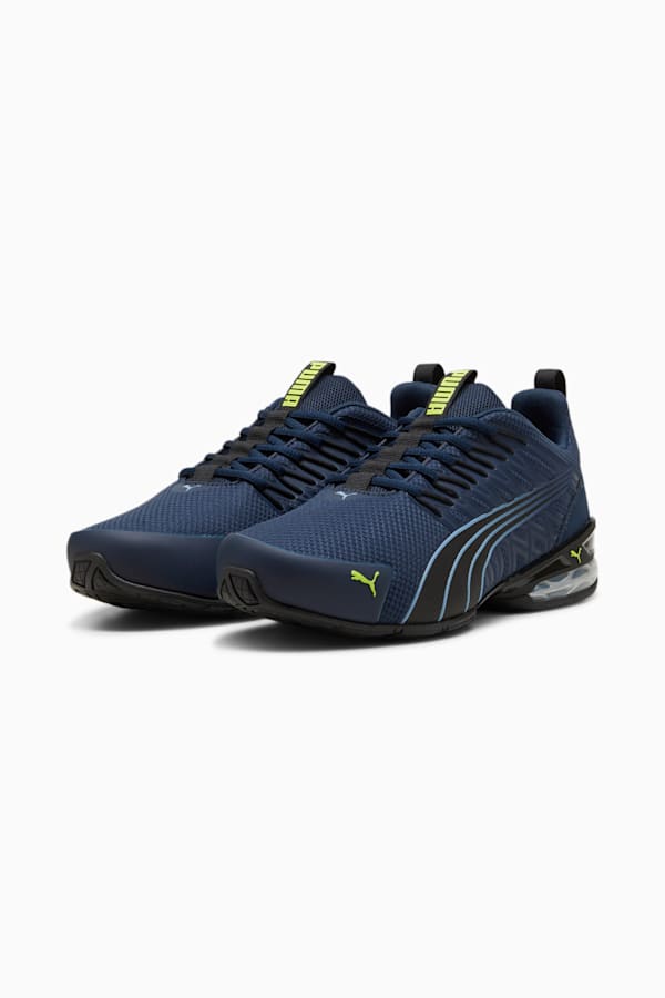 Voltaic Evo Running Shoe, Club Navy-PUMA Black-Electric Lime, extralarge-GBR