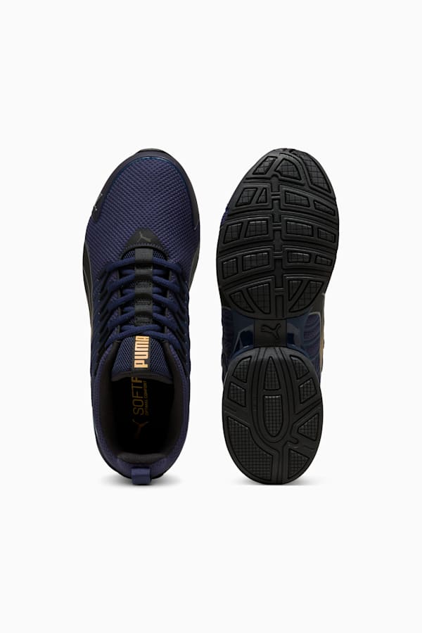 Voltaic Evo Sneaker, PUMA Navy-PUMA Black-Almost Apricot, extralarge