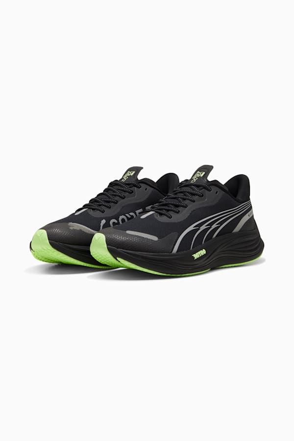 Velocity NITRO™ 3 GTX Running Shoes Men, PUMA Black-PUMA Silver-Fizzy Apple, extralarge