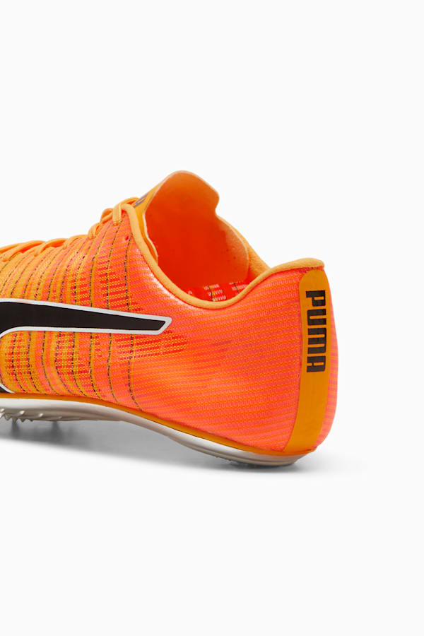 evoSPEED BRUSH 6 Track & Field Unisex Shoes, Sun Stream-Sunset Glow-Puma Black, extralarge