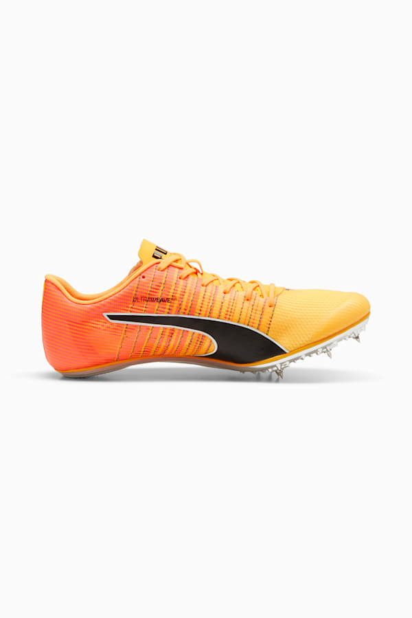 evoSPEED BRUSH 6 Track & Field Unisex Shoes, Sun Stream-Sunset Glow-Puma Black, extralarge