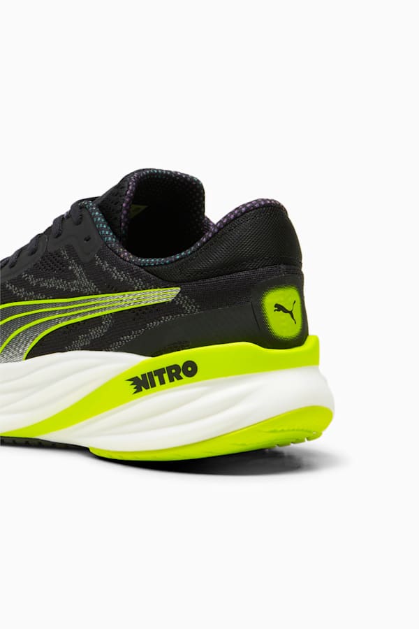 Magnify NITRO™ 2 Running Shoes Men, PUMA Black-Lime Pow, extralarge-GBR