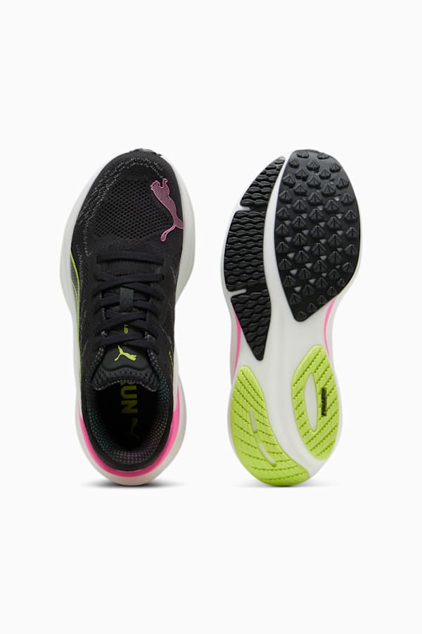 Magnify NITRO™ 2 Women's Running Shoes, PUMA Black-Lime Pow-Poison Pink, extralarge