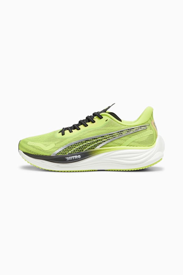 Velocity NITRO™ 3 Men's Running Shoes, Lime Pow-PUMA Black-PUMA Silver, extralarge