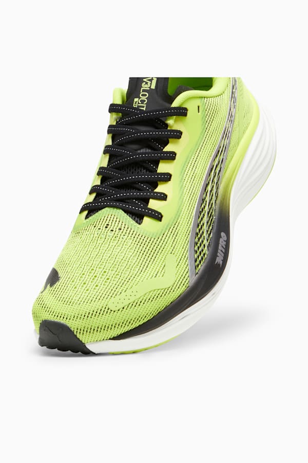 Velocity NITRO™ 3 Men's Running Shoes, Lime Pow-PUMA Black-PUMA Silver, extralarge