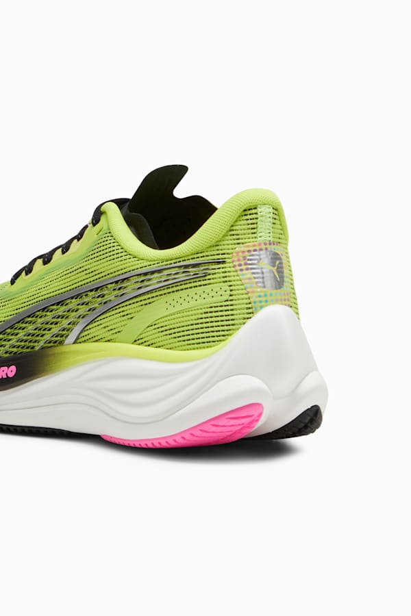 Velocity NITRO™ 3 Women's Running Shoes, Lime Pow-PUMA Black-Poison Pink, extralarge