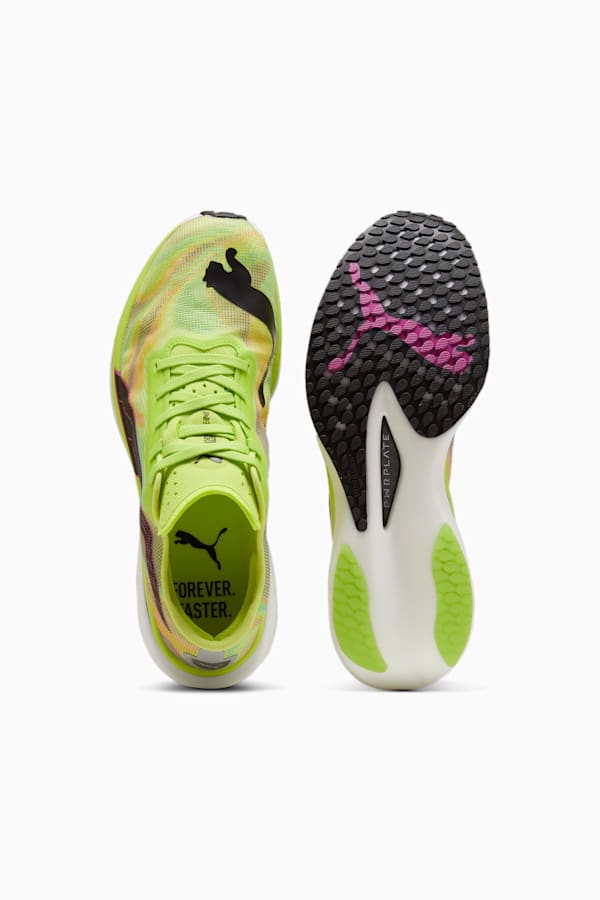 Deviate NITRO™ Elite 2 Men's Running Shoes, Lime Pow-PUMA Black-Poison Pink, extralarge