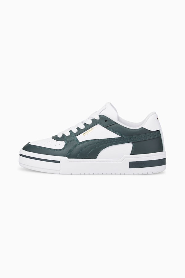 CA Pro Classic Trainers, Puma White-Green Gables, extralarge