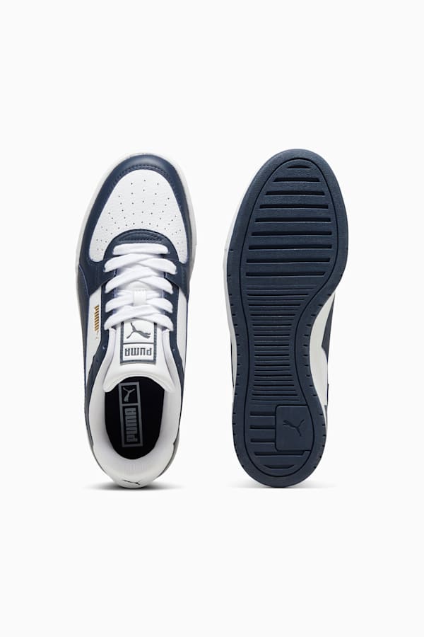 CA Pro Classic Trainers, PUMA White-Club Navy-Puma Team Gold, extralarge