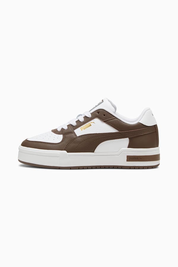 CA Pro Classic Trainers, PUMA White-Espresso Brown-Puma Team Gold, extralarge