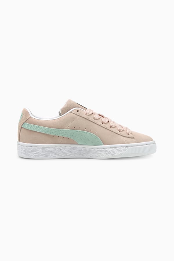 Suede Classic XXI Youth Trainers, Lotus-Eggshell Blue, extralarge
