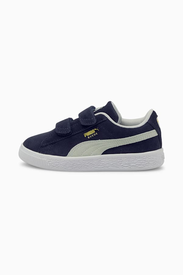 Suede Classic XXI Kids' Trainers, Peacoat-Puma White, extralarge